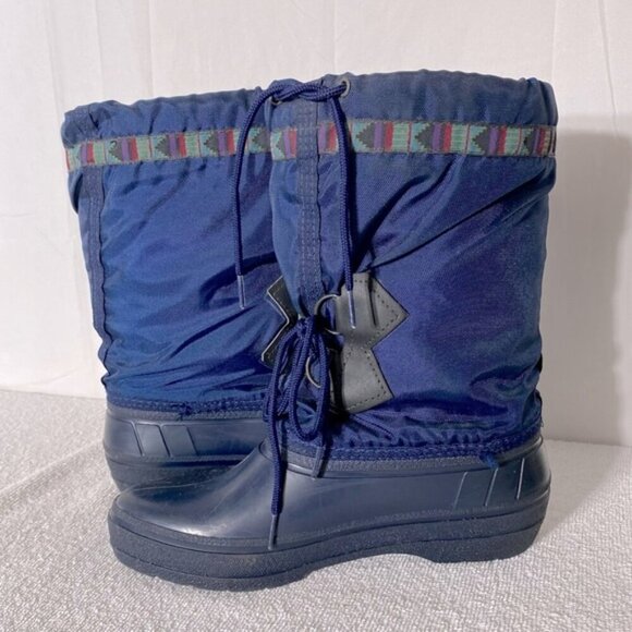 Vintage Baffin Navy Blue Insulated Winter Boots 9 - Picture 10 of 14